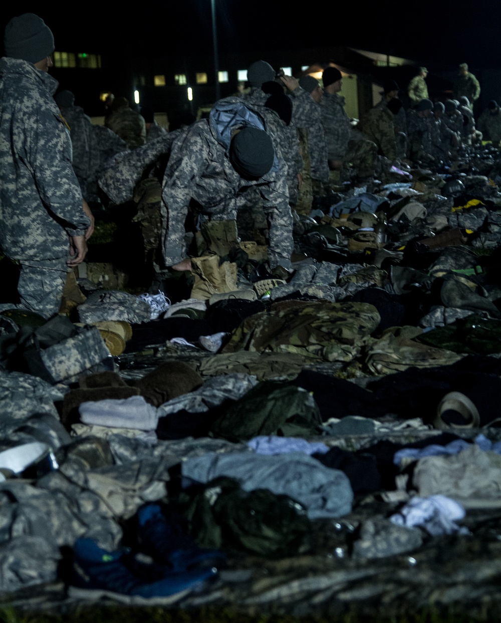 Air Assault Students bag drop