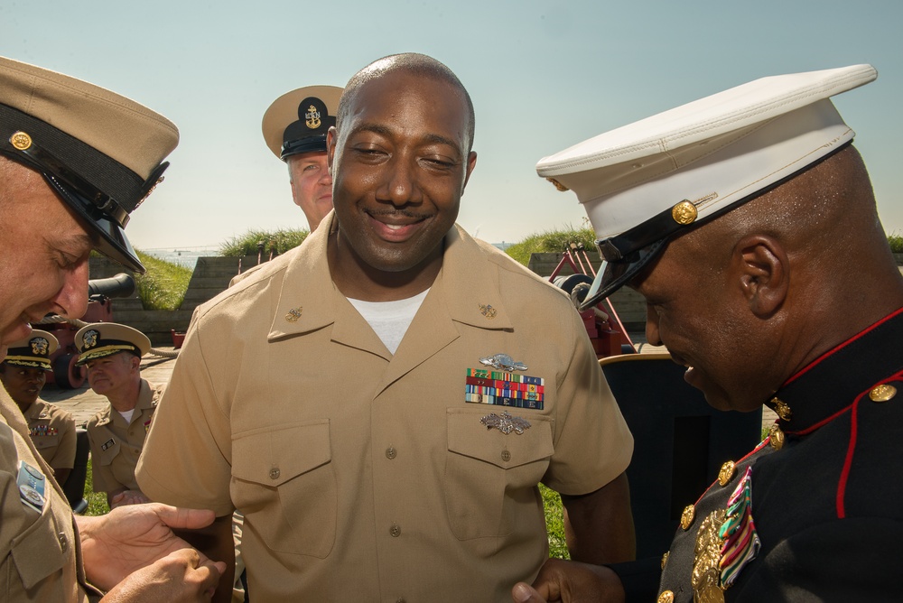 NOSC Baltimore Chief Petty Officer Pinning Ceremony