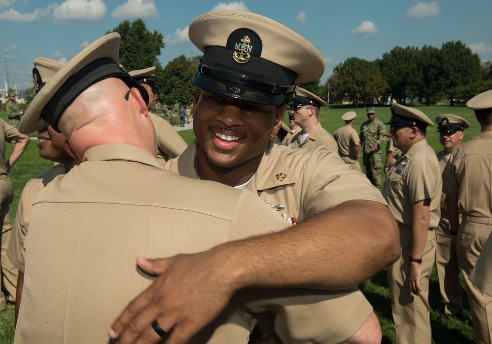 NOSC Baltimore Chief Petty Officer Pinning Ceremony