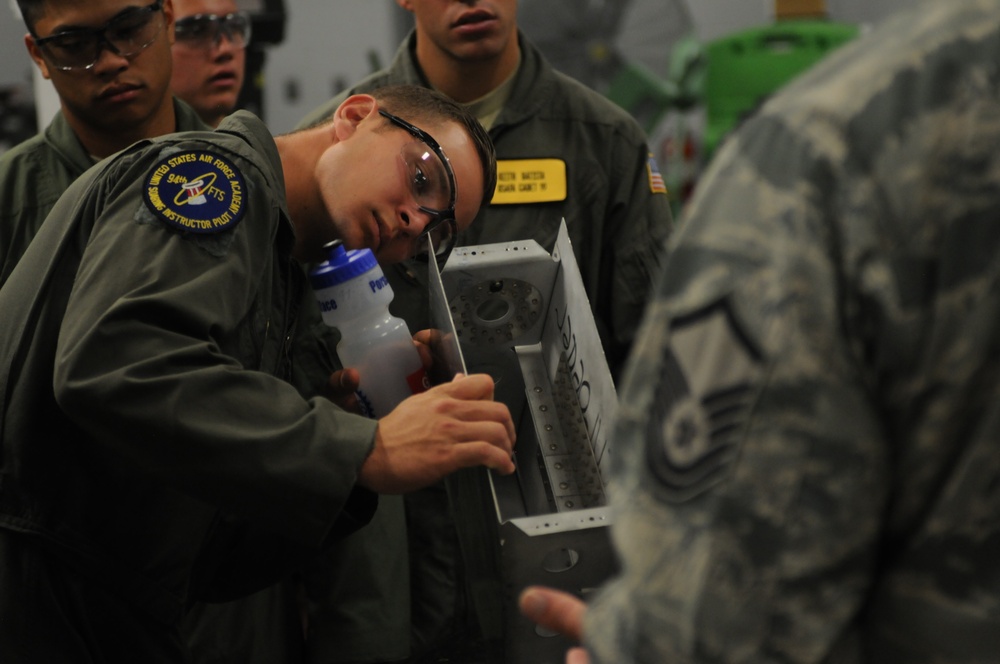 Cadets tour Iowa ANG