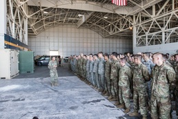 Gator Brigade in Florida thanks Wisconsin Badger Unit for Assistance in Hurricane Irma Response Efforts
