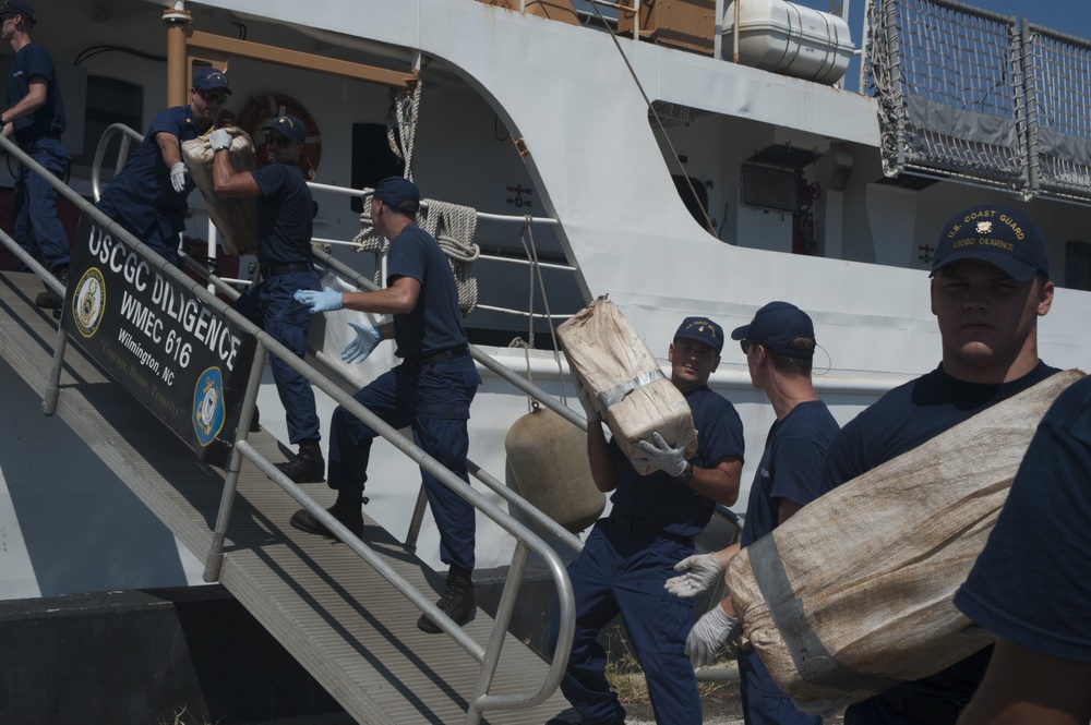 Coast Guard offloads more than $50 million worth of cocaine