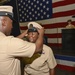 USS Iwo Jima Pins New Chief Petty Officers