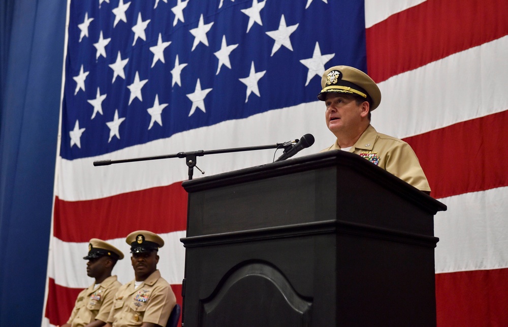 USS Iwo Jima Pins New Chief Petty Officers