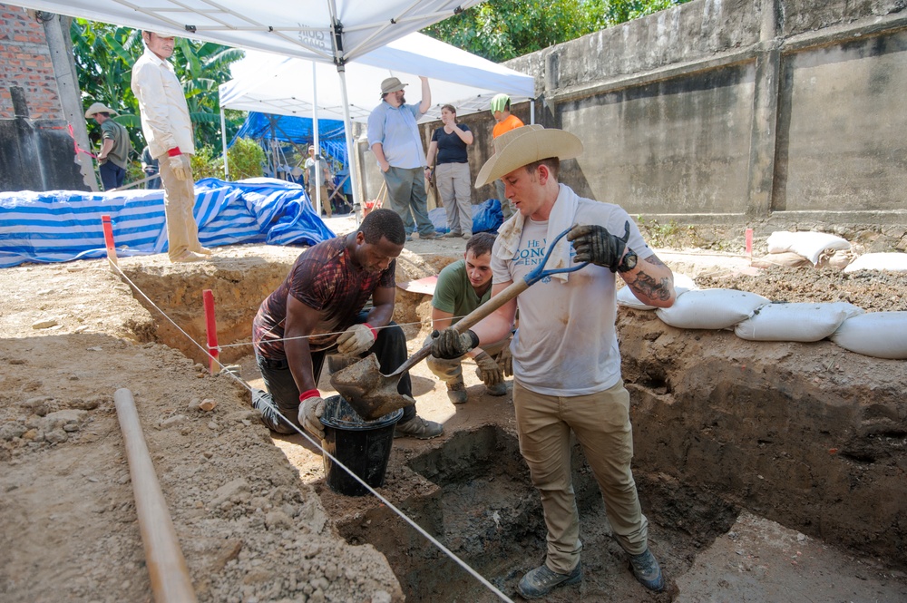 DPAA recovery efforts in Quang Binh province