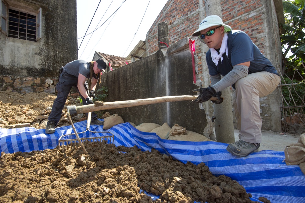 DPAA recovery efforts in Quang Binh province