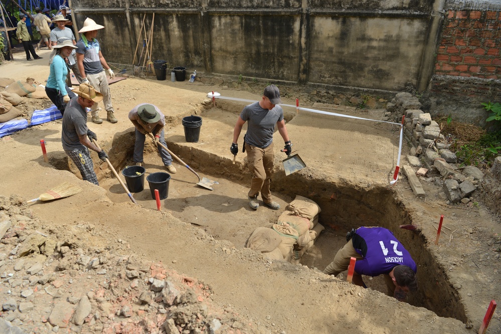 DPAA recovery efforts in Quang Binh province