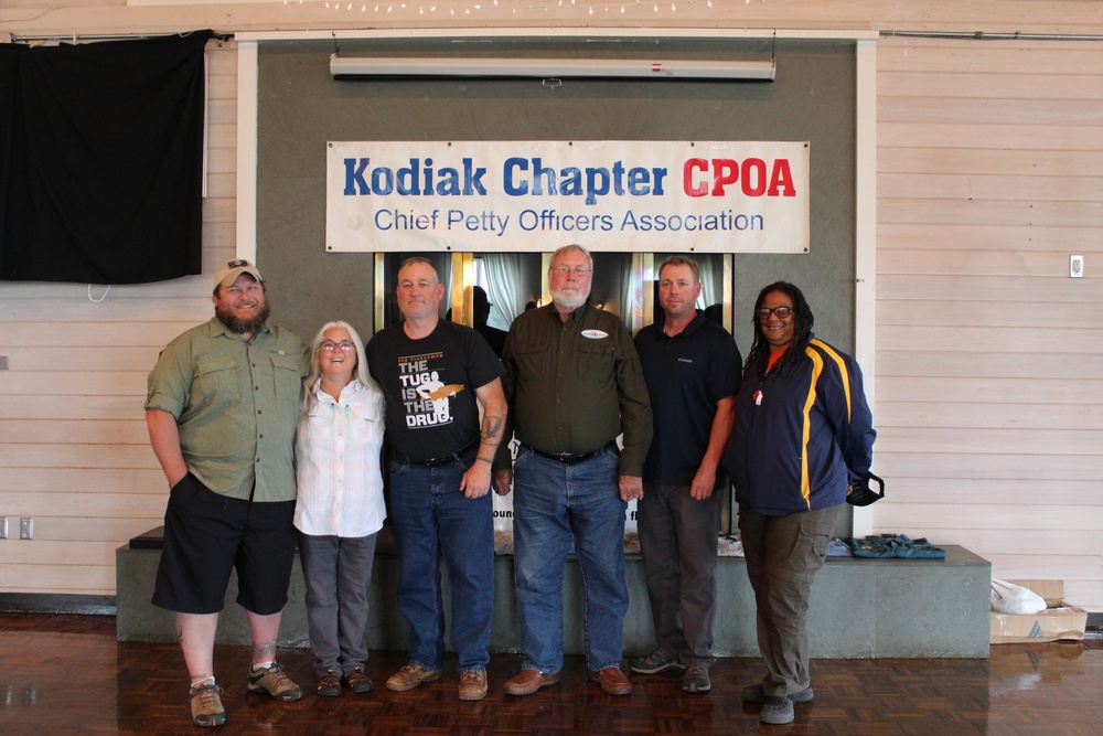 Kodiak Chief Petty Officers Association host veterans during week-long trip
