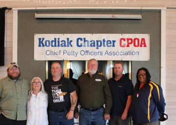 Kodiak Chief Petty Officers Association host veterans during week-long trip