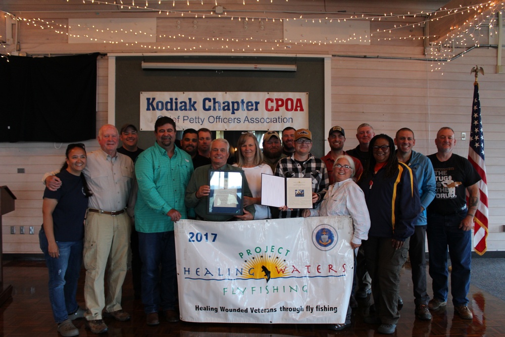 Kodiak Chief Petty Officers Association host veterans during week-long trip