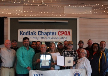 Kodiak Chief Petty Officers Association host veterans during week-long trip