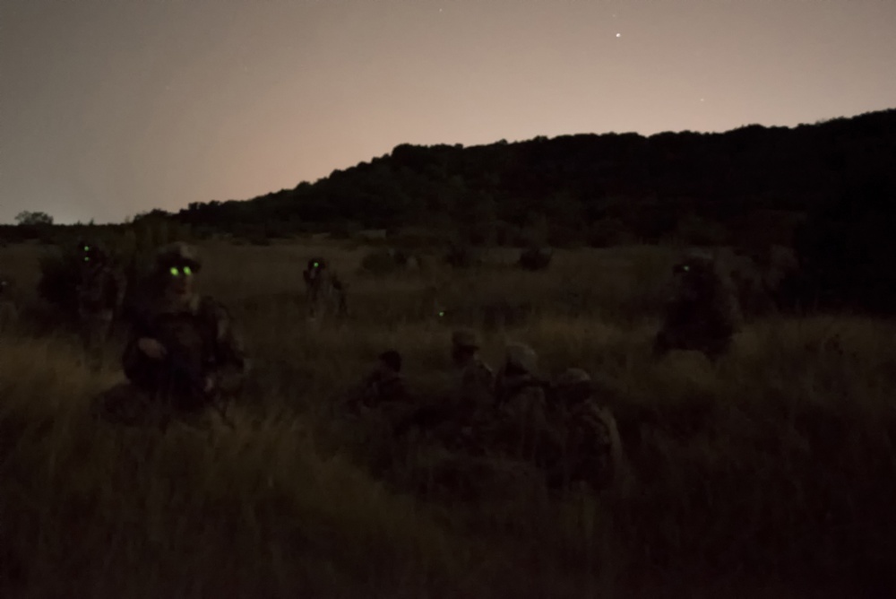 Air Force special operators fight in the dark