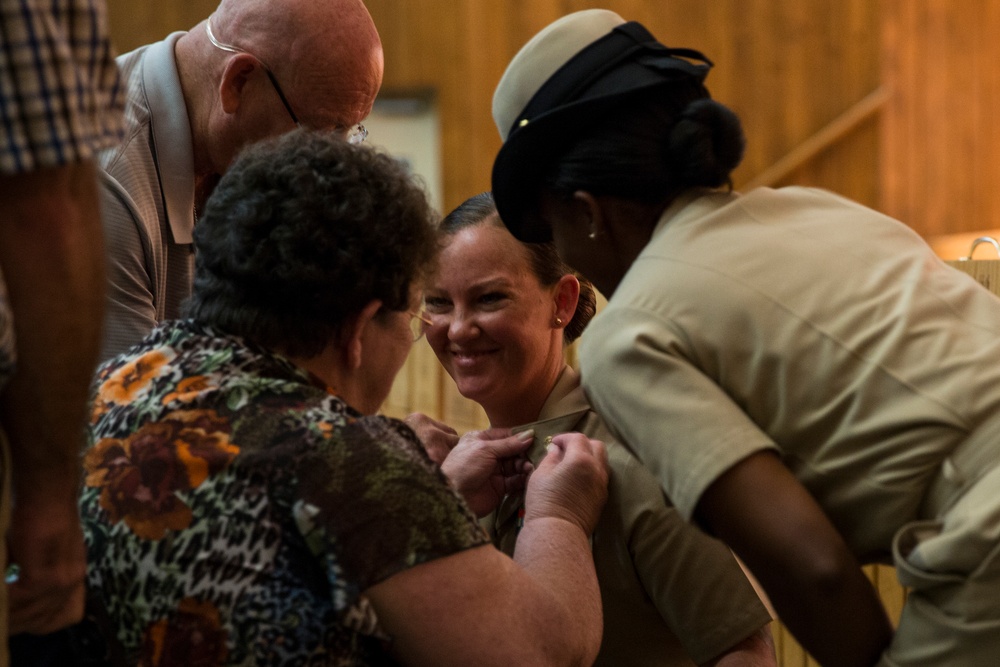 2nd Marine Logistics Group Hosts Camp Lejeune Chief Petty Officer Pinning Ceremony