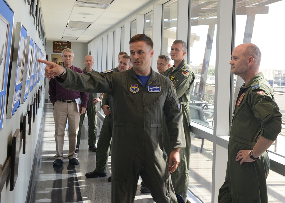 Danish Chief of Air Staff visits Luke