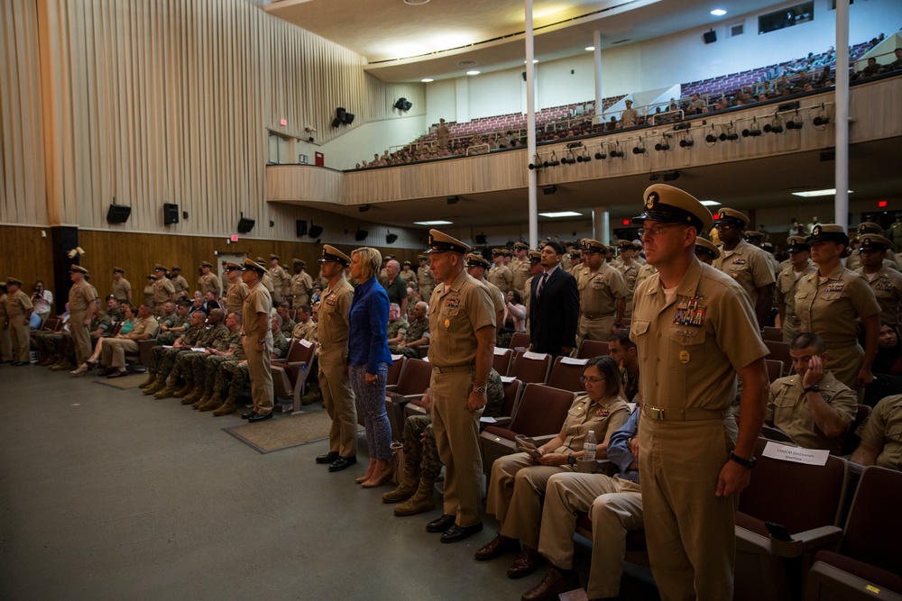 2nd Marine Logistics Group Hosts Camp Lejeune Chief Petty Officer Pinning Ceremony