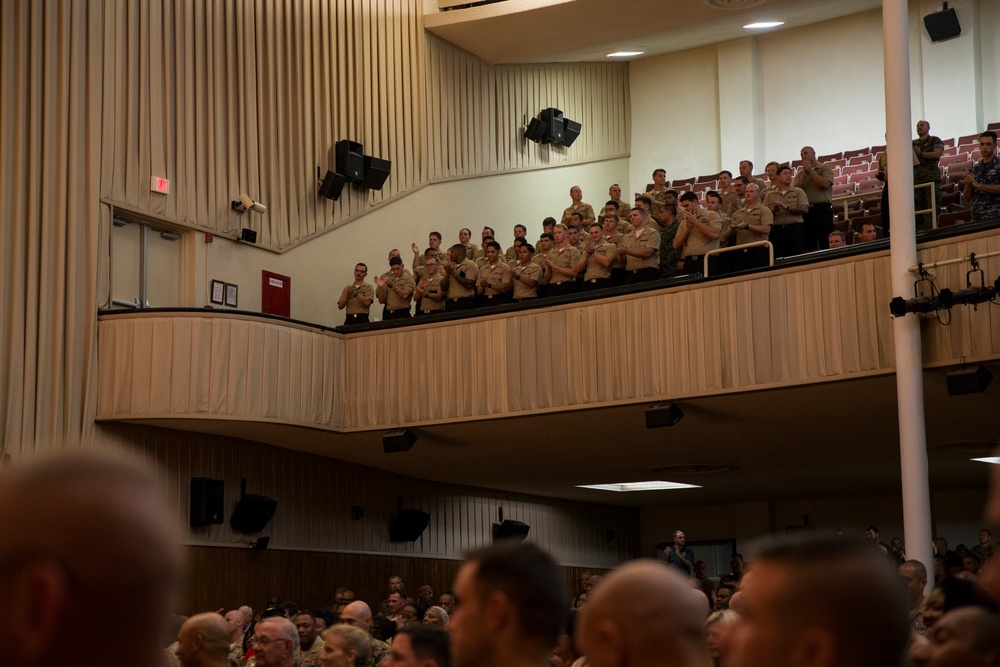 2nd Marine Logistics Group Hosts Camp Lejeune Chief Petty Officer Pinning Ceremony