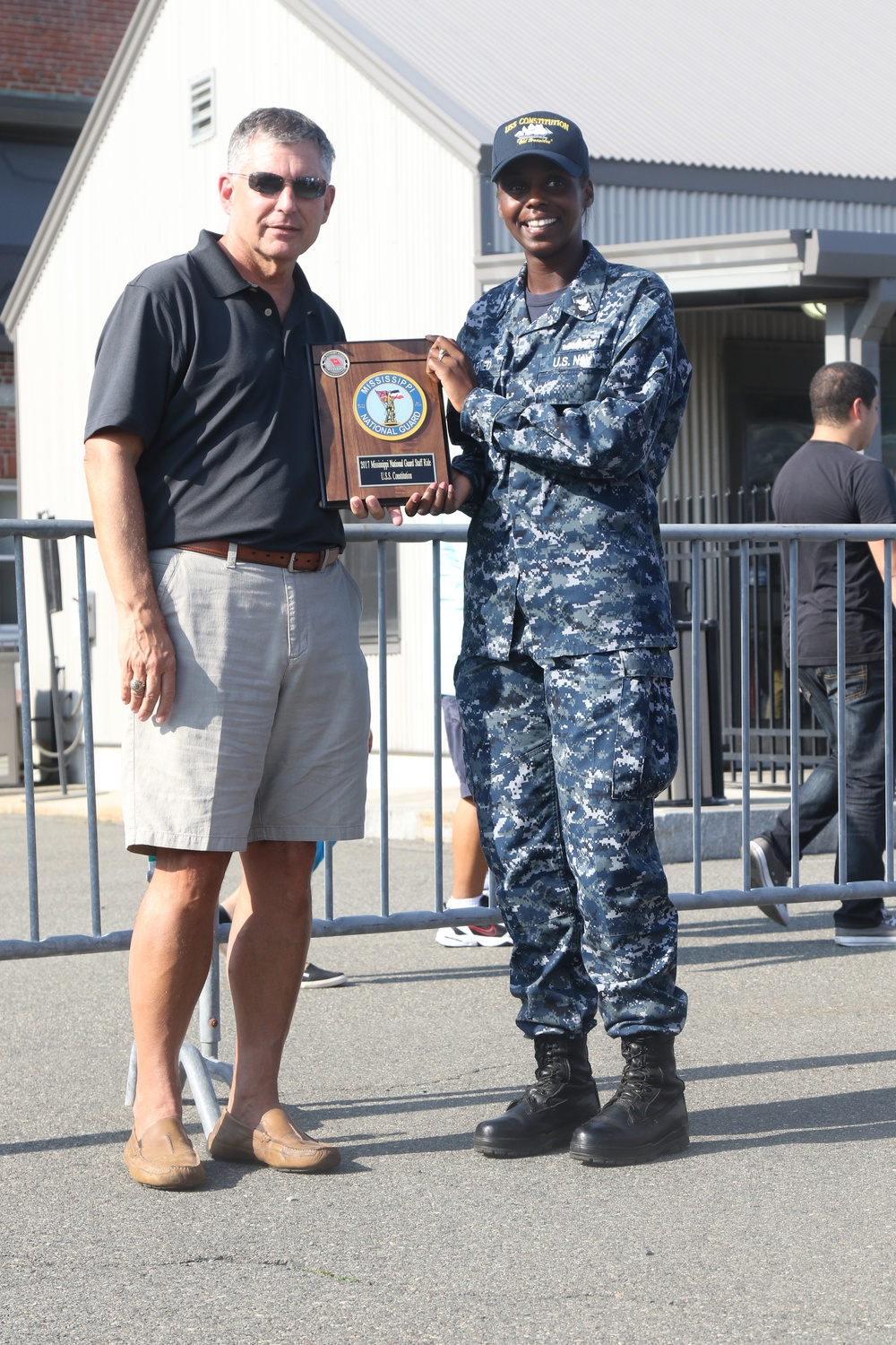 Awarded at the Navy Yard