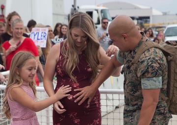 Red Devils return from a six month deployment