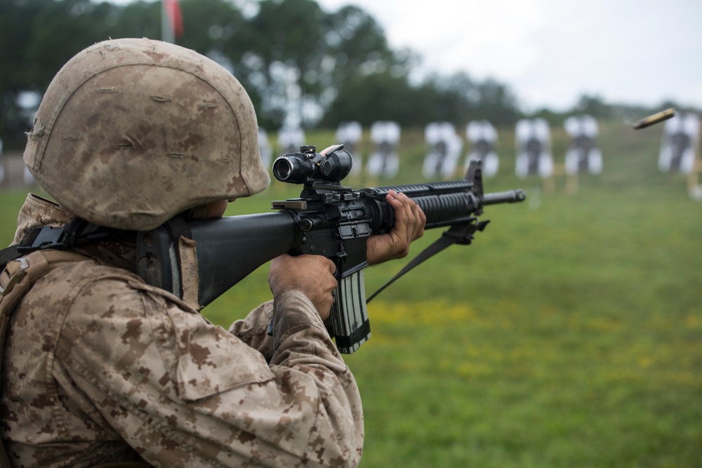 Parris Island recruits learn to shoot like Marines