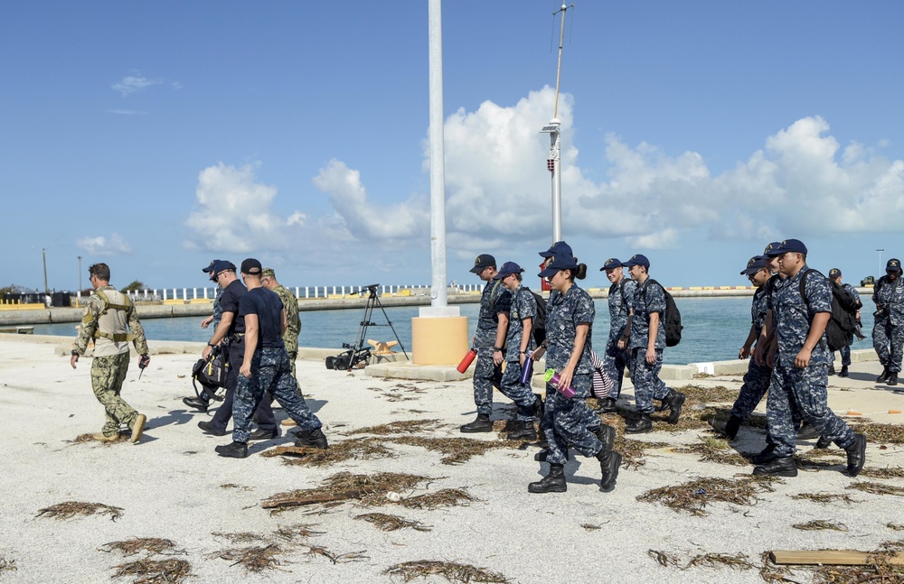 Sailors and Marines Aid in Hurricane Irma Relief Efforts at Naval Air Station Key West