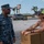 Sailors Hand Out Supplies at Searstown FEMA Distribution Point
