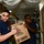 Sailors Move Food