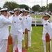 NEW COMAMNDER TAKES CHARGE AT NAVFAC WARFARE CENTER