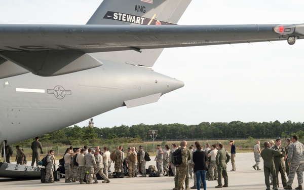 106th Rescue Wing Returns Home From Hurricane Irma Relief Effort