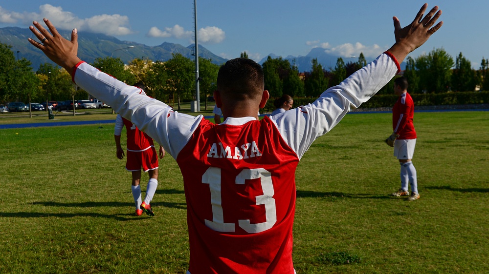 Aviano sports day ends in a win