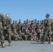 26th MEU XO holds formation post-DSCA mission