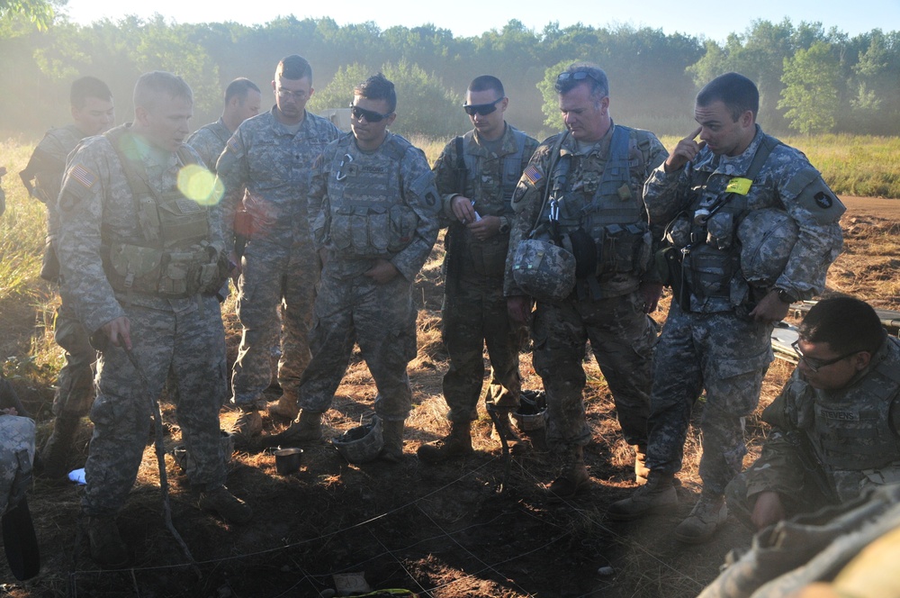 Mass casualty exercise brief