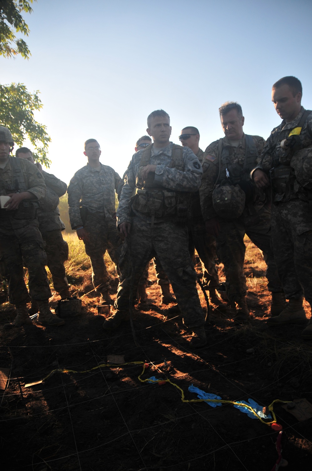 Mass casualty exercise brief