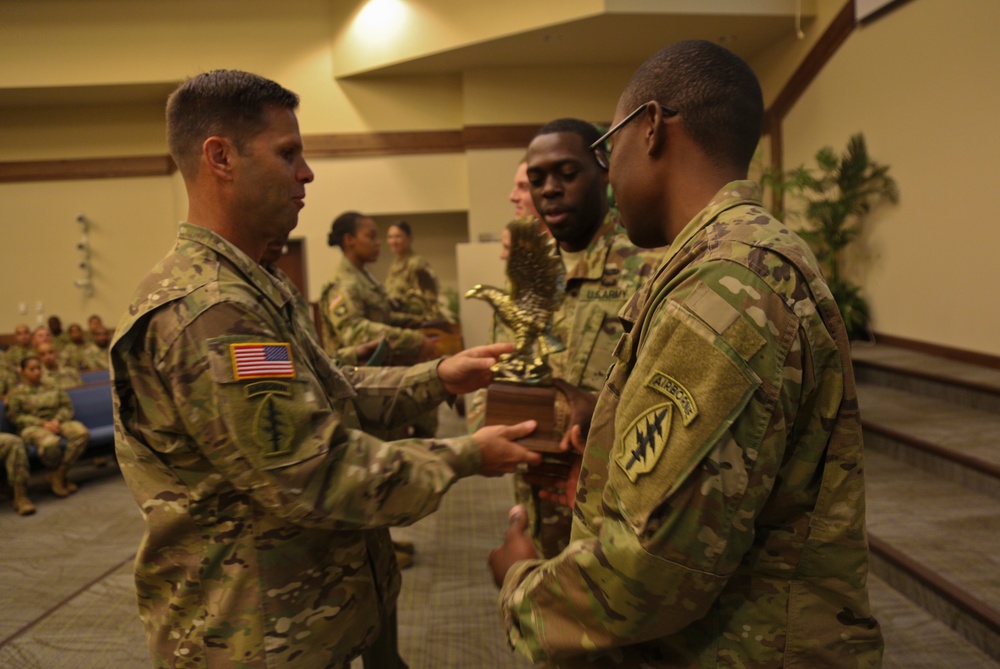 7th Special Forces Group Airborne is recognized for Supply Excellence