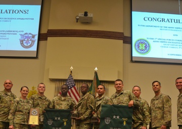 7th Special Forces Group Airborne is recognized for Supply Excellence
