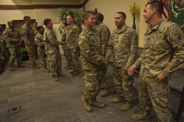 7th Special Forces Group Airborne is recognized for Supply Excellence