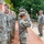 Air Force general administers oath of enlistment to Army ROTC cadets