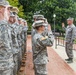 Air Force general administers oath of enlistment to Army ROTC cadets