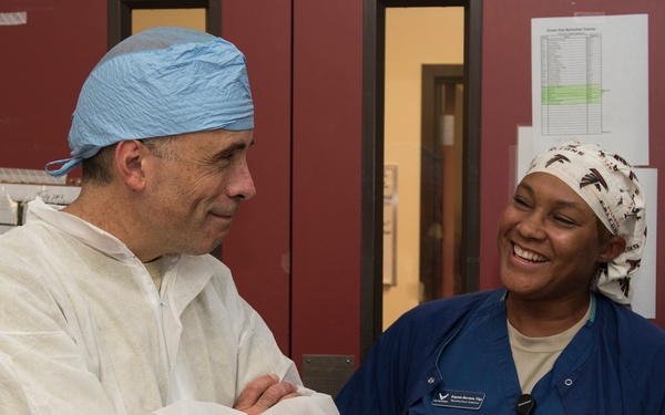 Brig Gen (Dr.) Robert Miller Visits DGMC, Sept 12-13, 2017