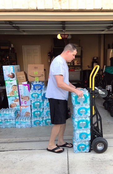 5th MRB Soldier supports Harvey relief