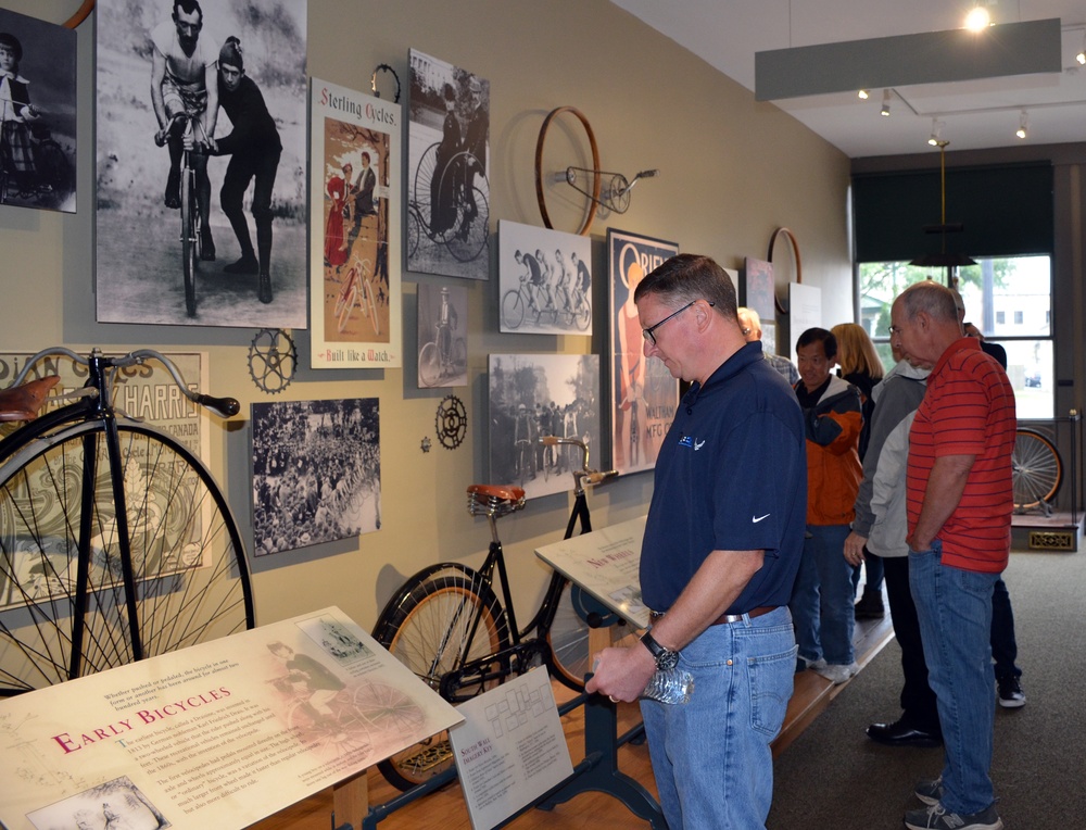AFRL researchers trace history of innovation during Aviation Heritage Tour