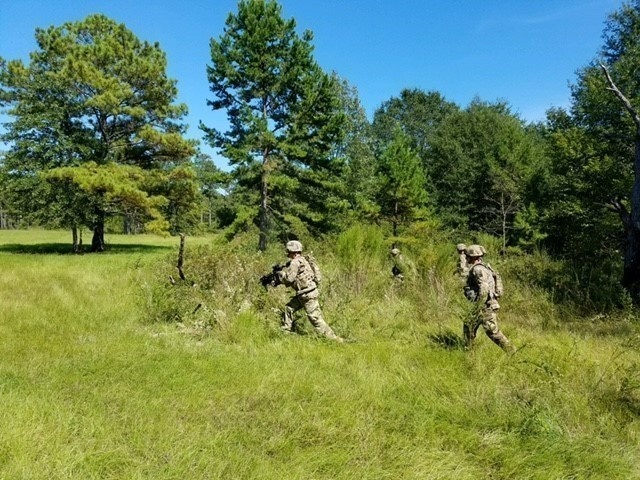 Task Force 1-28 conducts dismounted life-fire training