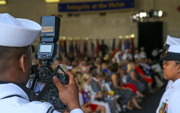Mass Communication Specialist 3rd Class Sean Elliott, assigned to USS Gerald. R. Ford’s (CVN 78)
