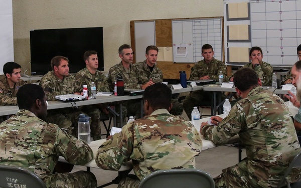 1st SFG (A) Trains with 7ID at NTC
