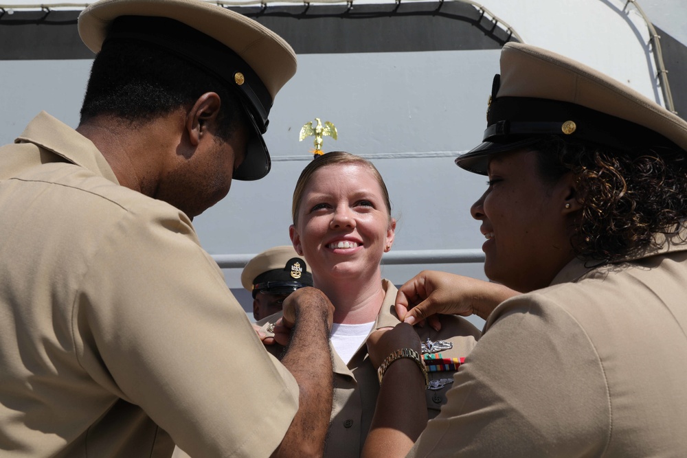 CHIEF PETTY OFFICER PINNING CEREMONY