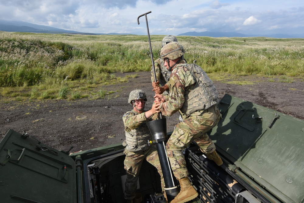 Orient Shield 2017 Mortar Training