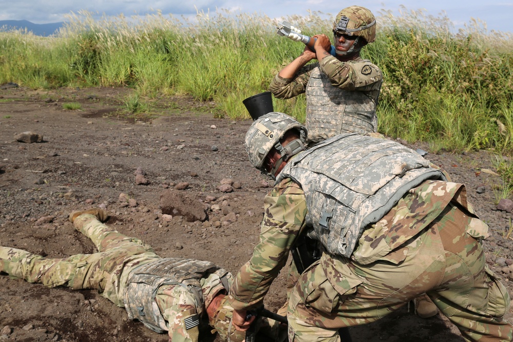 Orient Shield 2017 Mortar Training