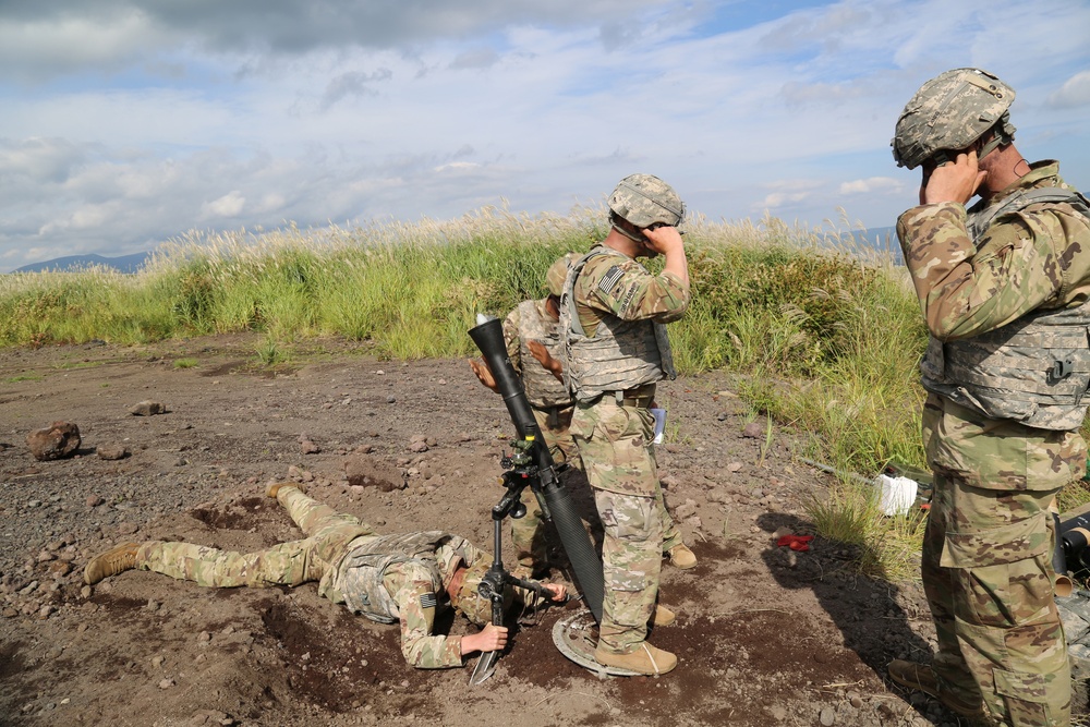 Orient Shield 2017 Mortar Training