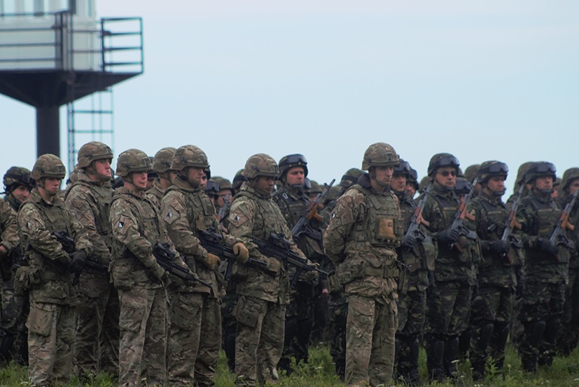 NATO Battle Group participates in Polish exercise