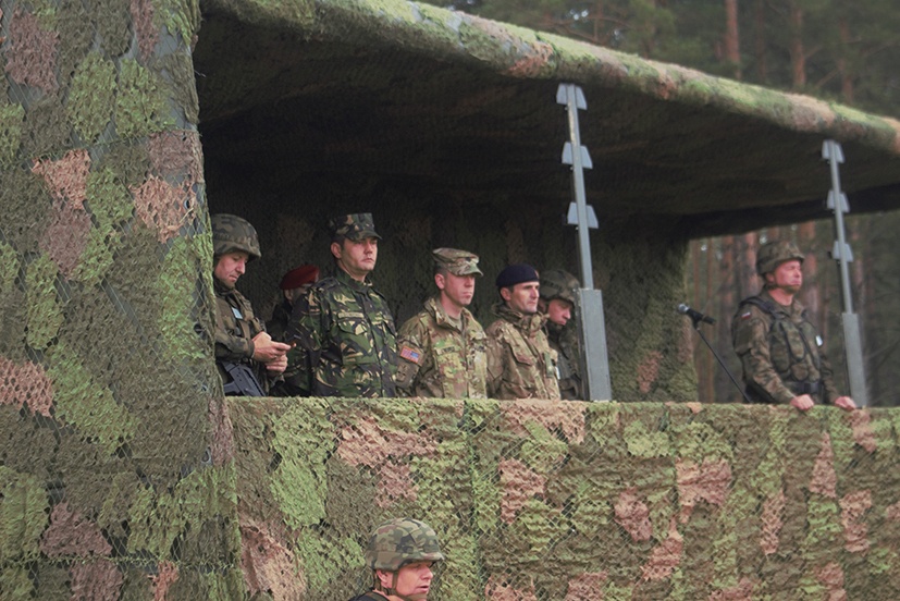 Battle Group Poland Dragon 17 Opening Ceremony