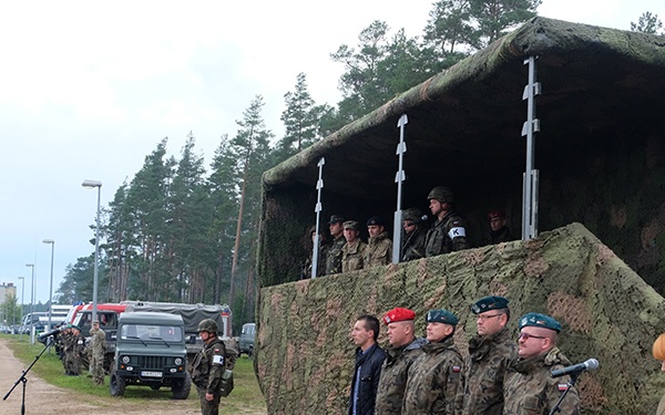 NATO Battle Group participates in Polish exercise